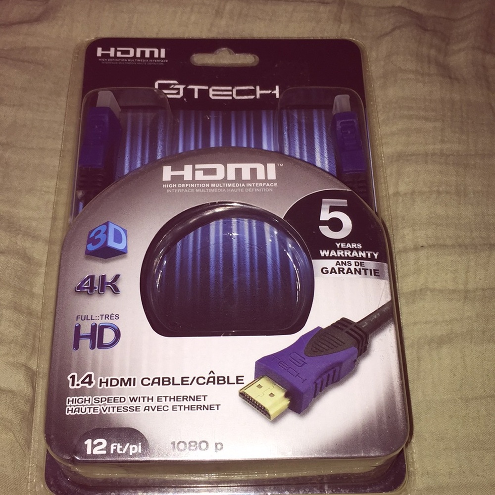 1.4 HDMI High Speed Ethernet Cable